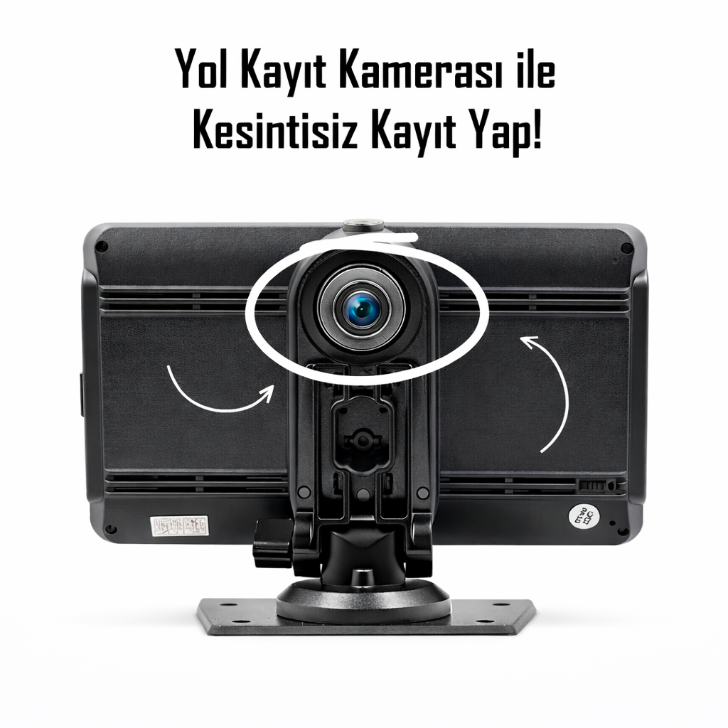 8 İnç Tüm Araçlara Uyumlu CarPlay Navigasyon, Müzik