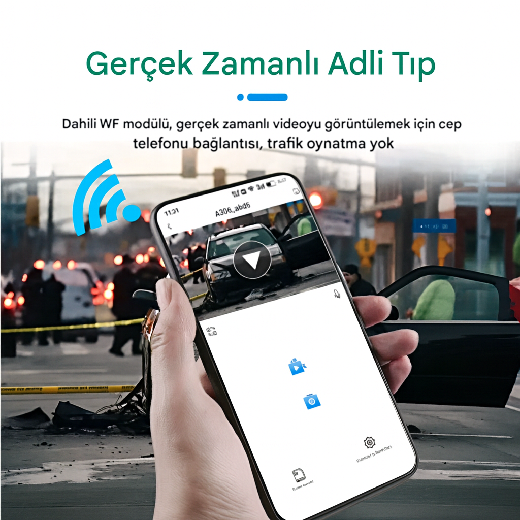 Ultra HD 3 Kanallı Araç Kamerası – Gece Görüşlü, Geri Görüş ve Park Asistanı