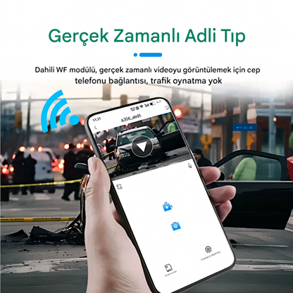 Ultra HD 3 Kanallı Araç Kamerası – Gece Görüşlü, Geri Görüş ve Park Asistanı