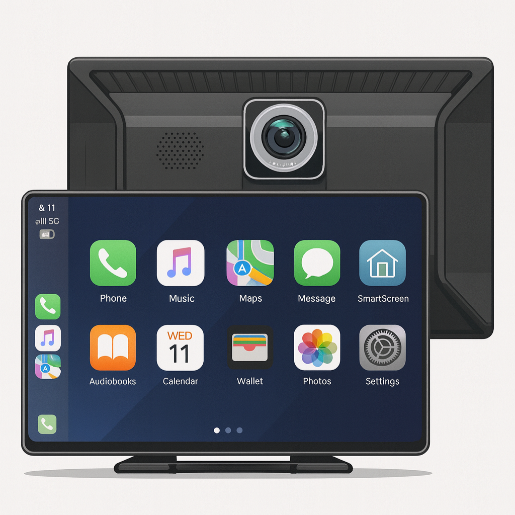 OtoEkran ® 7 İnç Kablosuz CarPlay & Android Auto Ekranı
